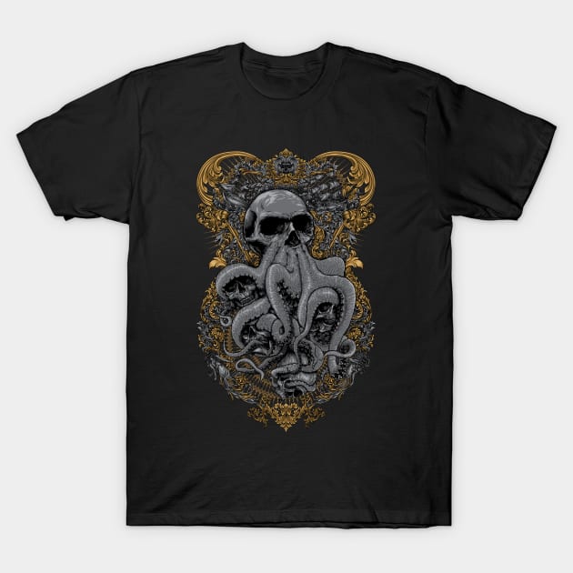 kraken T-Shirt by takee912